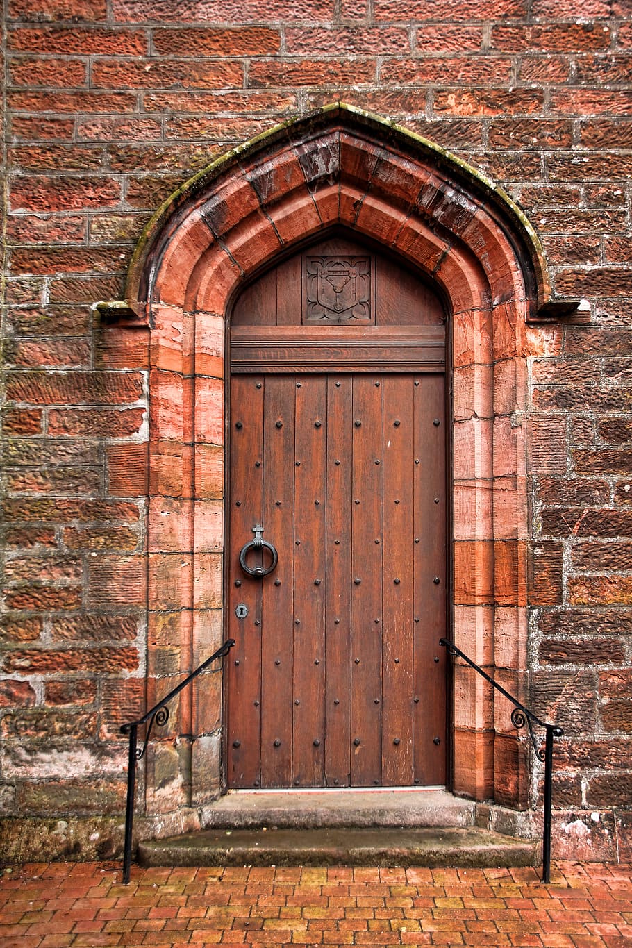 문, 입력, 오래된 문, 골, 집 입구, 예배당, 역사적으로, 교회에, 건축물, 아치 길