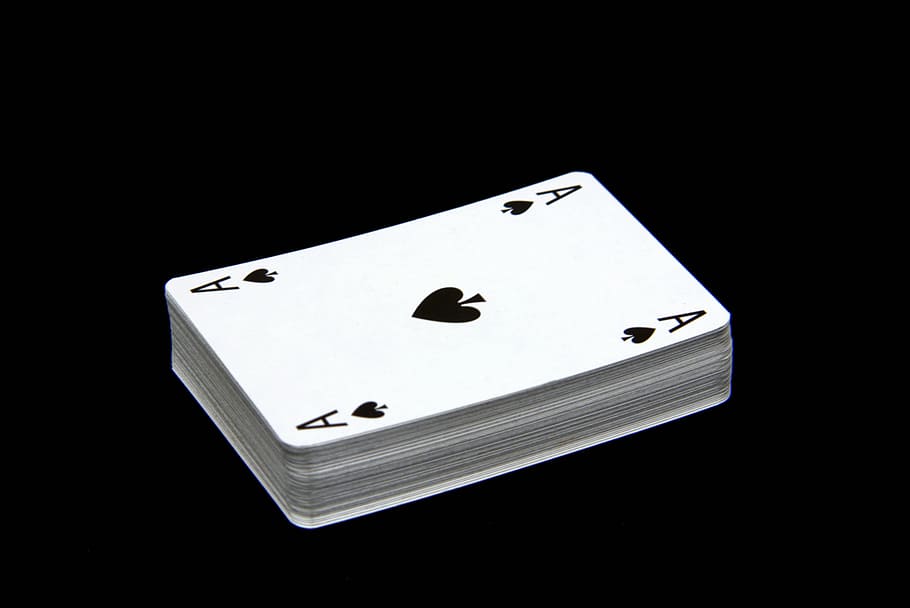 ace, spade, playing, card, game, poker, peak, gaming, bridge, sport