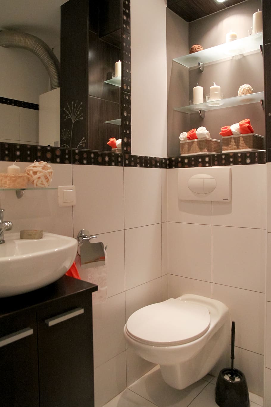 bathroom, wc, toilet, apartment, room, house, residential interior, interior design, decoration, comfortable apartment
