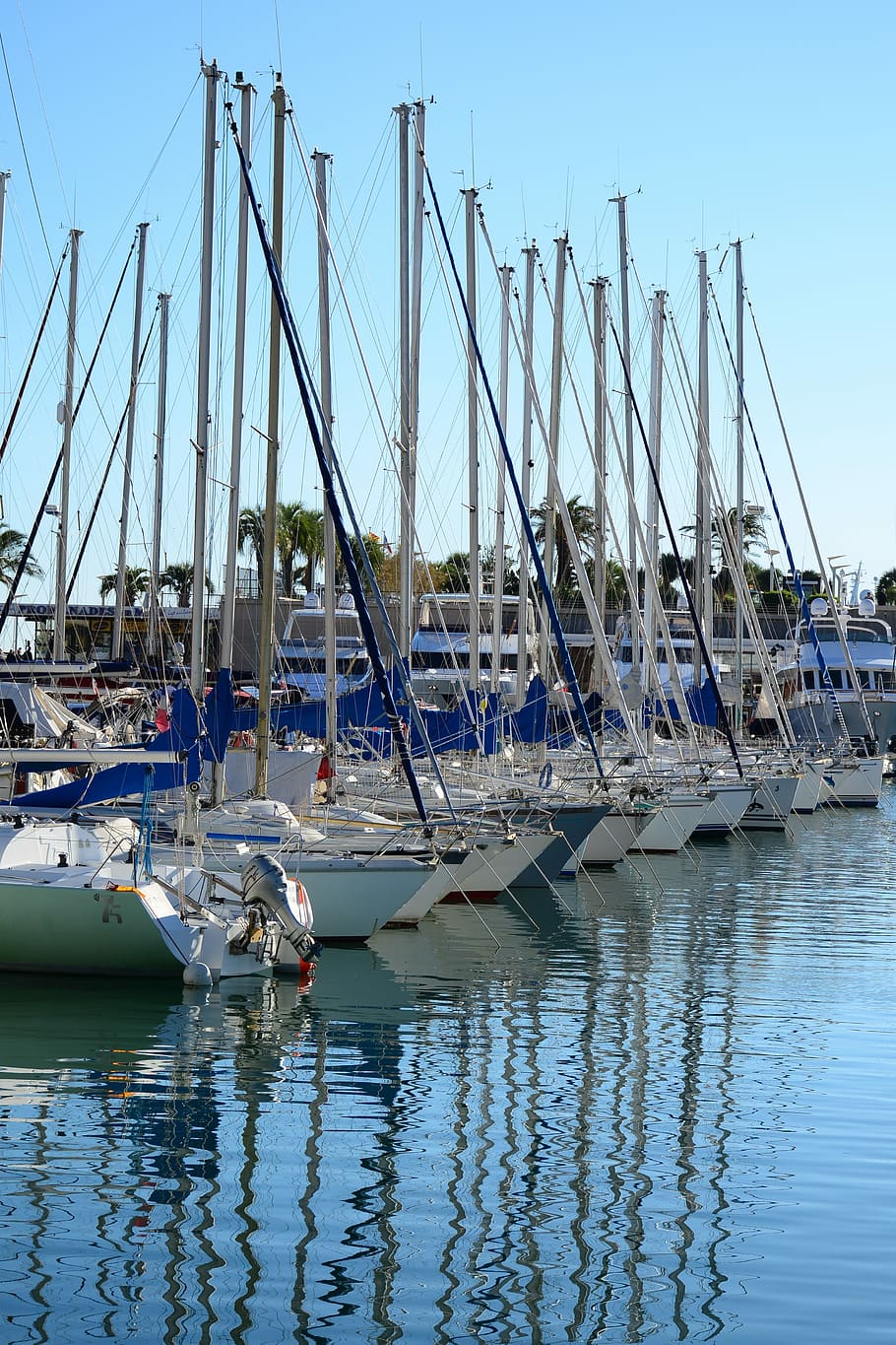 Yachts, St Raphael, Azur, Harbour, nautical vessel, water, harbor, moored, transportation, day