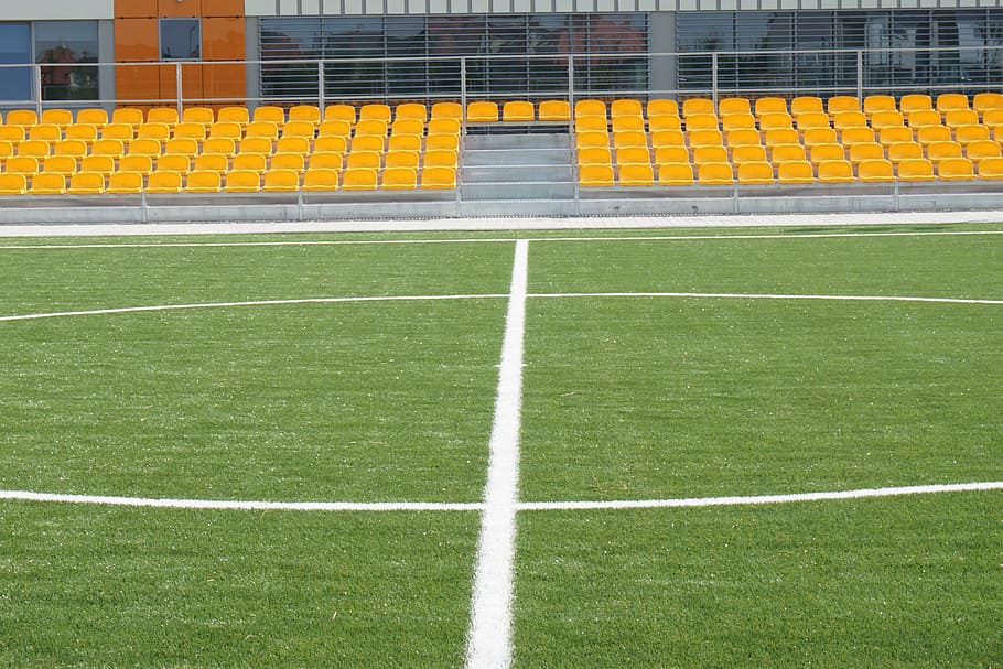 football field, the pitch, sport, football, stadion, game, the ball, match, grass, stadium