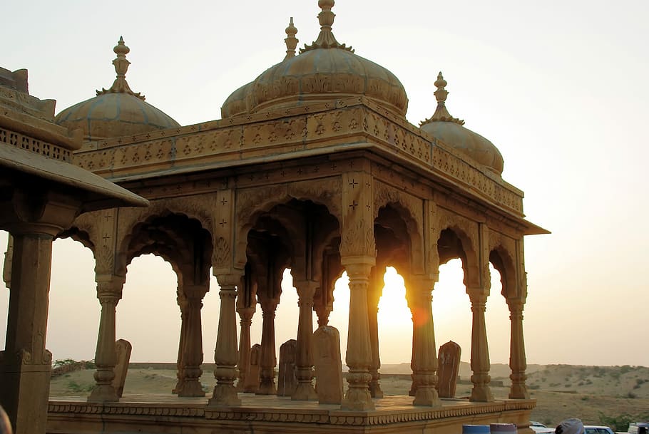 India, Rajastan, Sunset, Jaisalmer, palace, architecture, tombs, agra, famous Place, travel Destinations