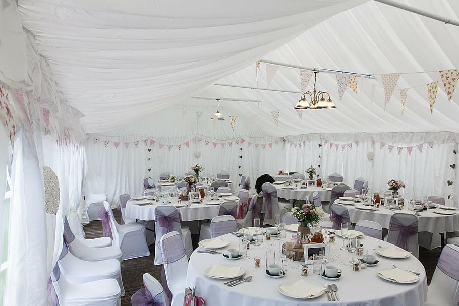 white, chair, table, set, diy, wedding, wedding tent, outdoor wedding, decor, intedior