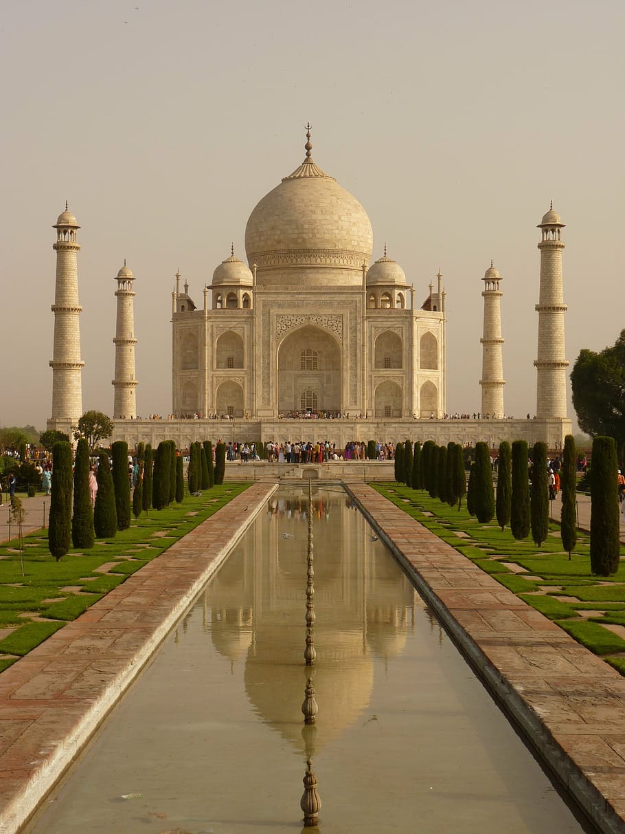 india, mausoleum, agra, masjid makam, arsitektur, arsitektur persia, bangunan, berbentuk kolom, shah jahan, mumtaz mahal