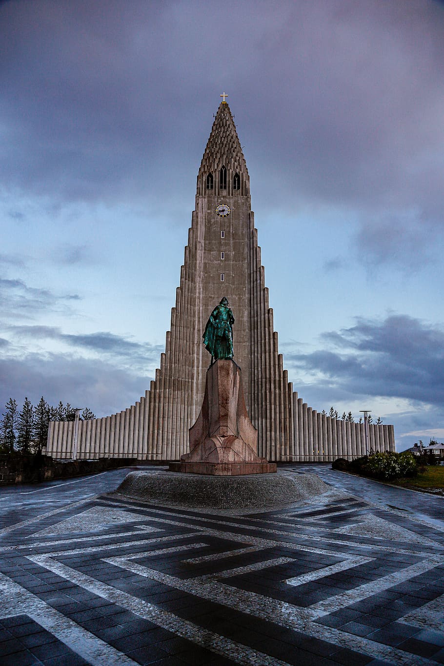 church, reykjavic, hallgrímskirkja, reykjavik, building, iceland, architecture, dom, construction, design