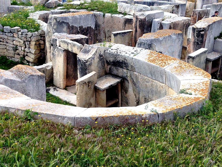tarxien temple, malta, unesco world heritage site, ancient, civilization, megalithic, prehistoric, stone, temple, architecture