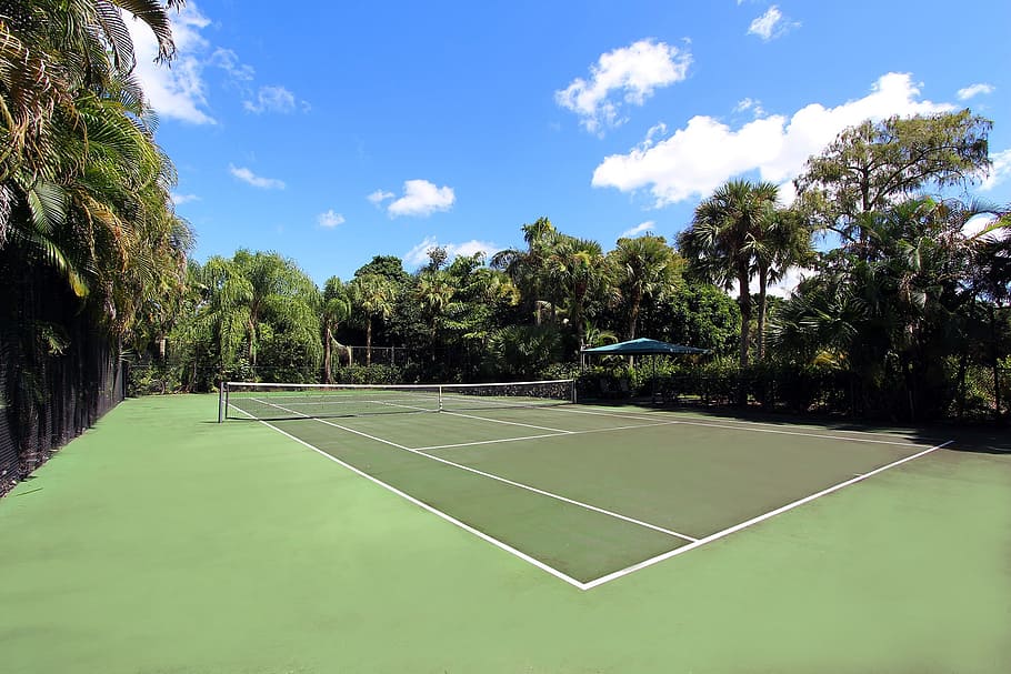 green tennis court, Tennis, Court, Home, For Sale, Parkland, tennis, court, for sale parkland, estate, sport