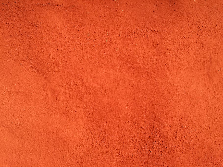 オレンジ色の粉末, 壁, 太陽に照らされた, イスタード, 背景, オレンジ色, 構造, レンガ, 壁-建物の特徴, 赤