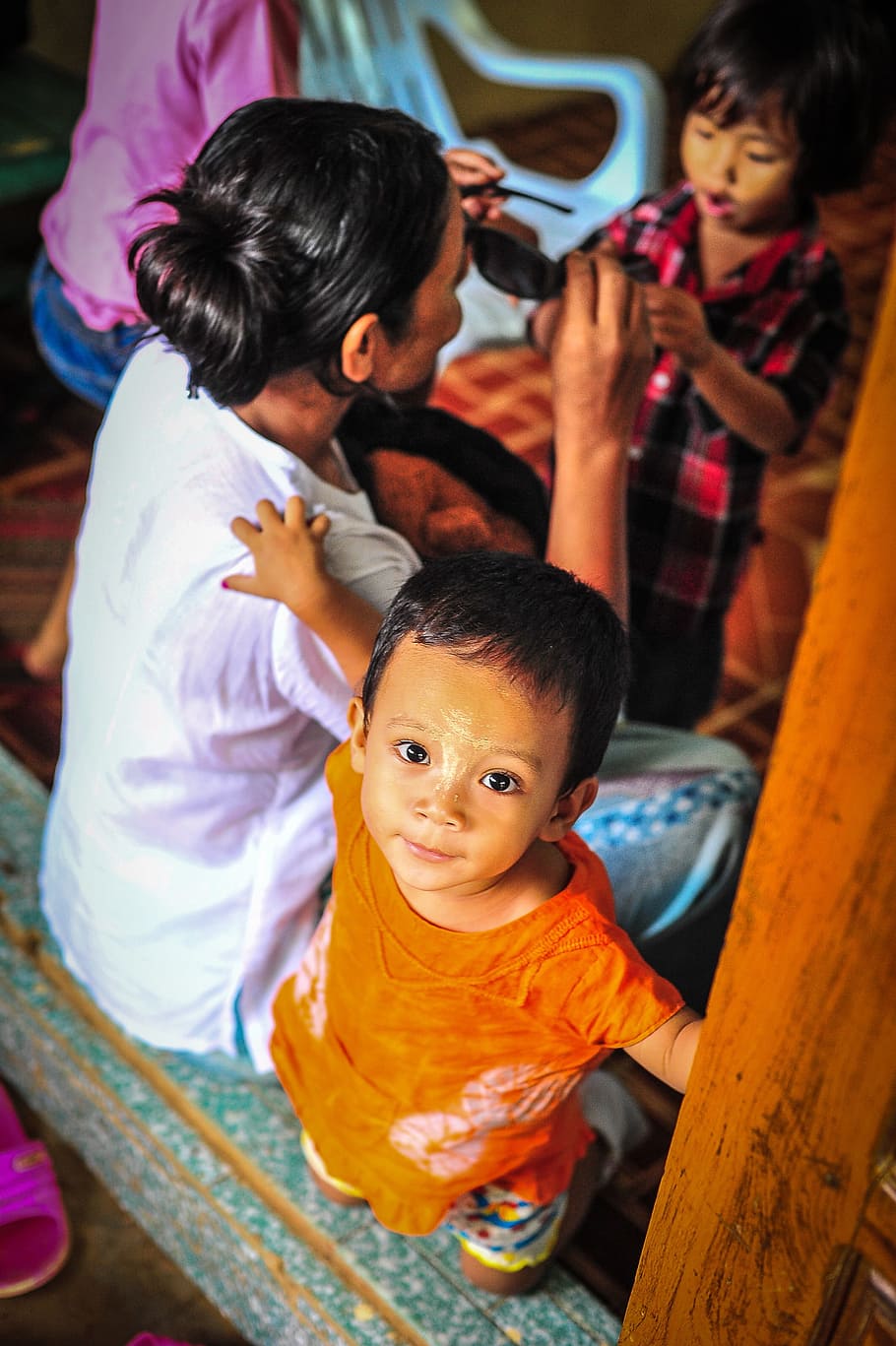 Asia, niño, niña, misión, Myanmar, alegría, alcance, personas, pobreza, enseñanza