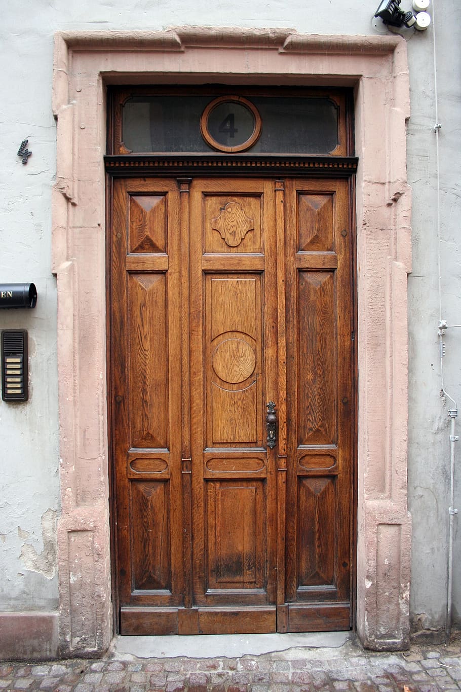 door, old, house entrance, wood, input, goal, wooden door, old gate, facade, break up