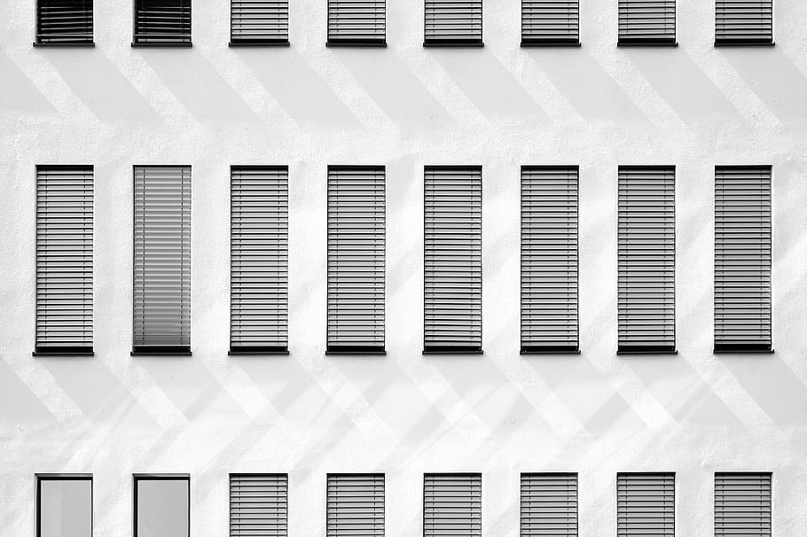 untitled, architecture, building, infrastructure, window, facade, pattern, white color, building exterior, backgrounds