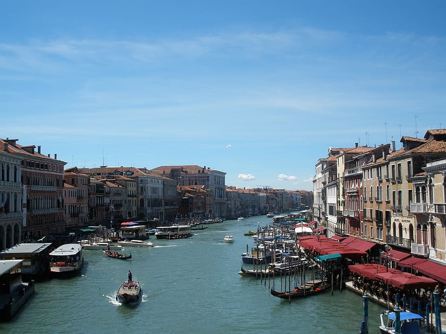 Venesia, Air, Canale, Grande, canale grande, venice kecil, italia, venice - Italia, Budaya Italia, kanal