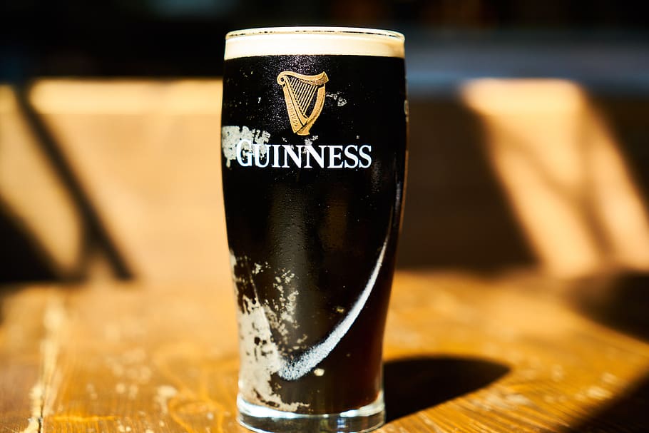 guinness, beer, the drink, dark, caramel, alcohol, bubbles, delicious, foam, cold