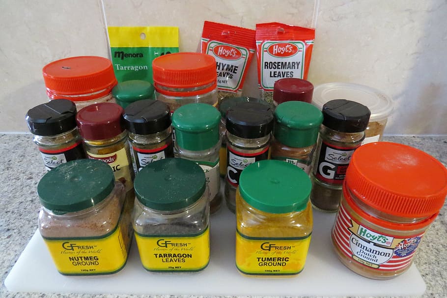 spices, turmeric, powders, curries, curry, flavours, flavors, seasoning, dry, cooking
