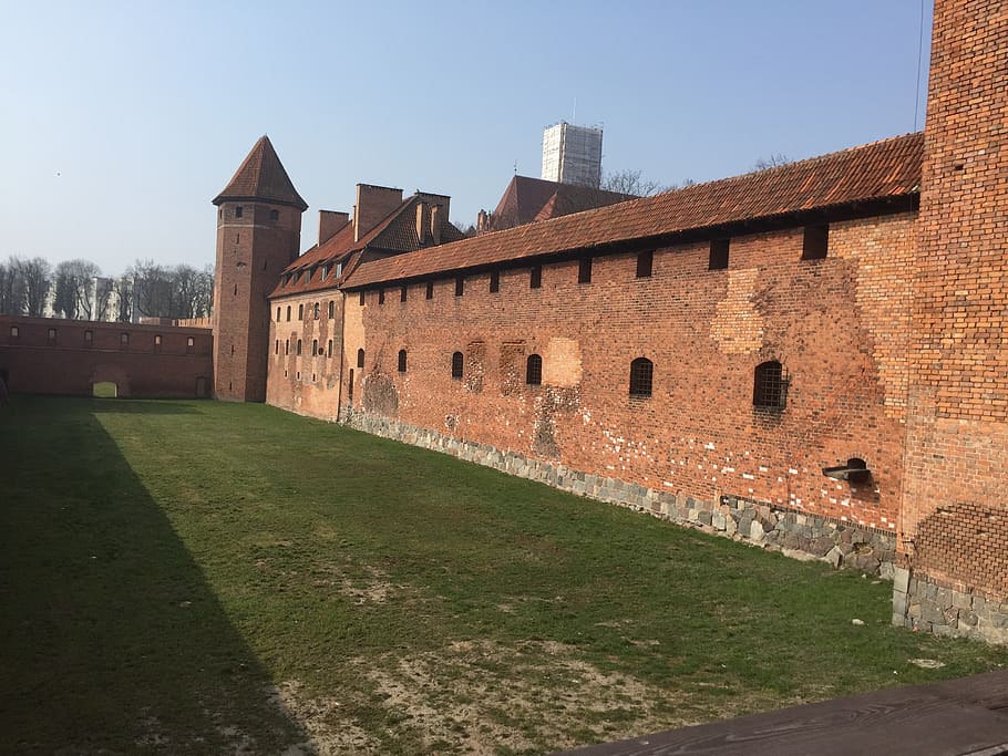 Masuria, Polonia, Malbork, castillo, monumento, arquitectura, estructura construida, exterior del edificio, edificio, cielo