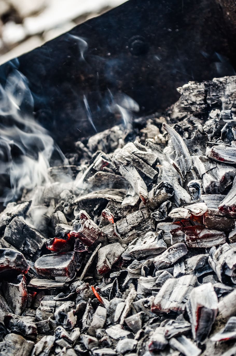 coal, ashes, fire, remains, blaze, charcoal, smoke, heat, burning, heat - temperature