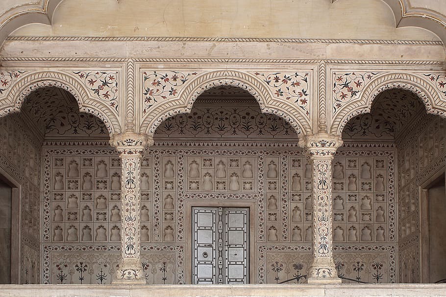 taj mahal, agra, rajasthan, india, architecture, tomb, marble, pattern, design, built structure
