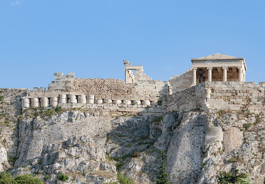 grécia, atenas, acrópole, partenon, grego, cultura, monumento, história, antiguidade, templo