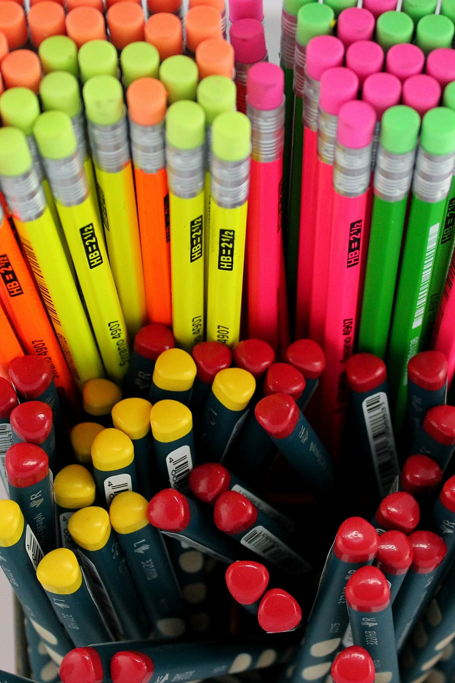 Pencil, Pencils, School, Child, writing, drawing, children, large group of objects, multi colored, abundance