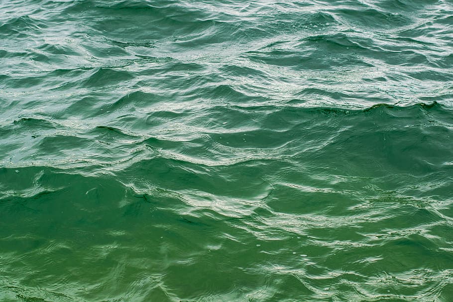 water, background, surface, green, nature, lake, texture, clear, waters, wave