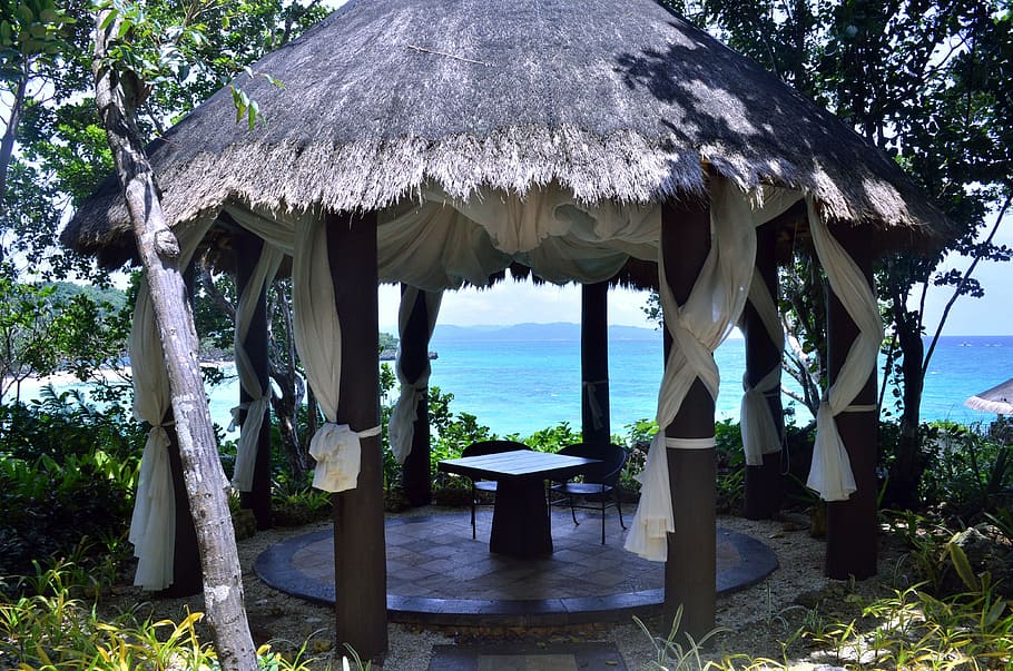 cabaña de playa, cabaña, romántico, ver mejor cabaña, mar, vacaciones, verano, complejo turístico, playa, relajación