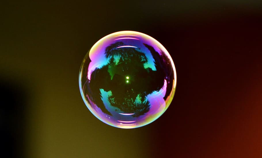 バブルイラスト シャボン玉 カラフルなボール 石鹸水 シャボン玉を作る フロート ミラーリング 球体 バブル スペース Pxfuel