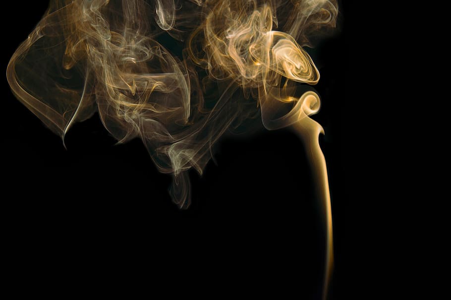 humo, ardor, cigarrillo, remolinos, olor, tabaco, tóxico, fragancia, espíritu, incienso