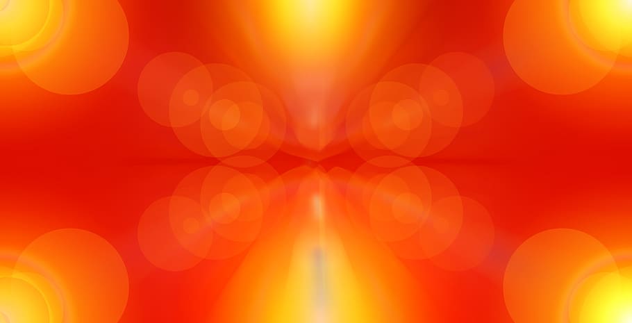 orange, yellow, bokeh light, banner, header, points, circle, colorful, abstract, background