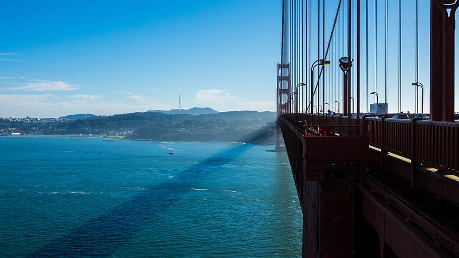San Francisco, California, Usa, san francisco, california, golden gate bridge, traffic, cars, city, tourism, transportation