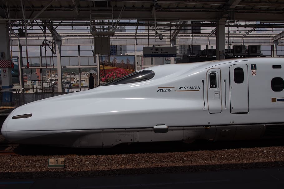 white, train, subway, shinkansen, bullet, railway, travel, transportation, rail, passenger