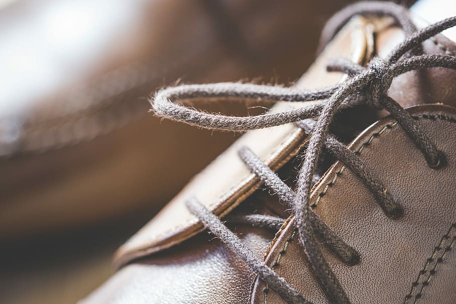 leather shoes shoelaces, close, Brown, Leather, Shoes, Shoelaces, Close Up, fashion, gentleman, leather shoes