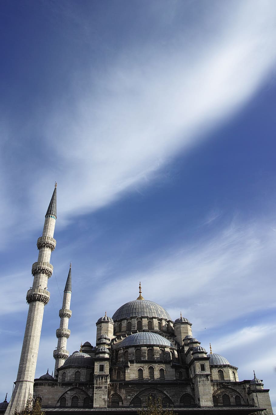 masjid, menara, istanbul, kalkun, arsitektur, agama, islam, kota, di, timur tengah