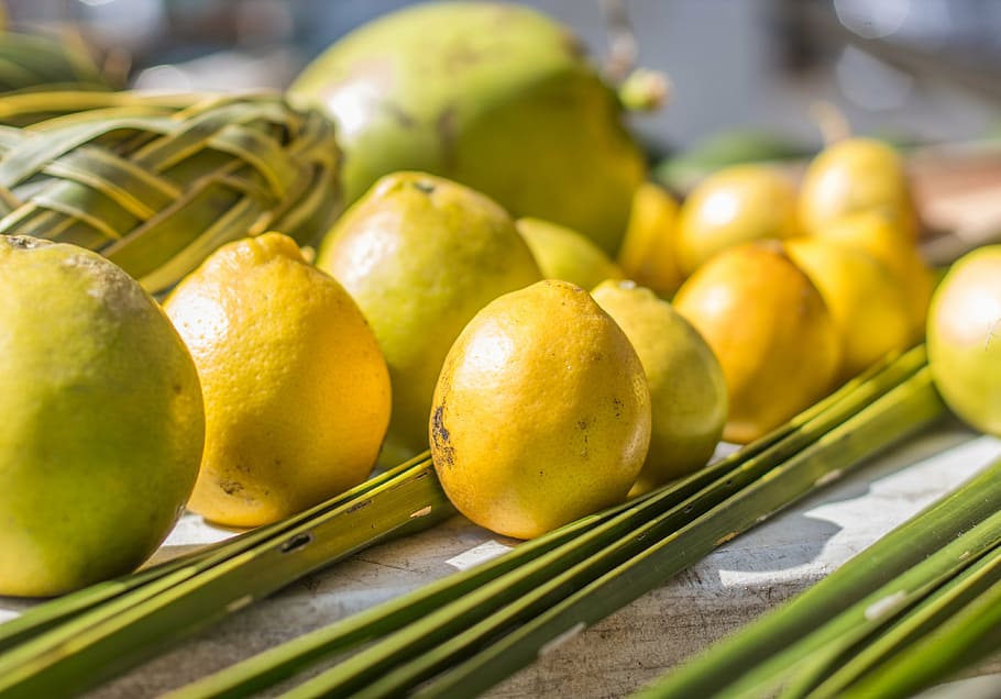 oval yellow fruit