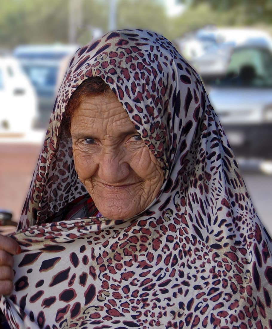 mulher velha, velada, mulher, véu, turquia, árabe, fêmea, lenço, pessoas reais, uma pessoa