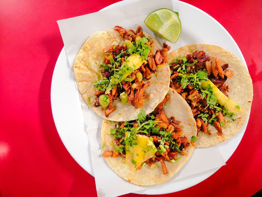 pendeta tacos, tortilla, makanan, colokan, meksiko, taco, lezat, saus, pendeta, makanan dan minuman