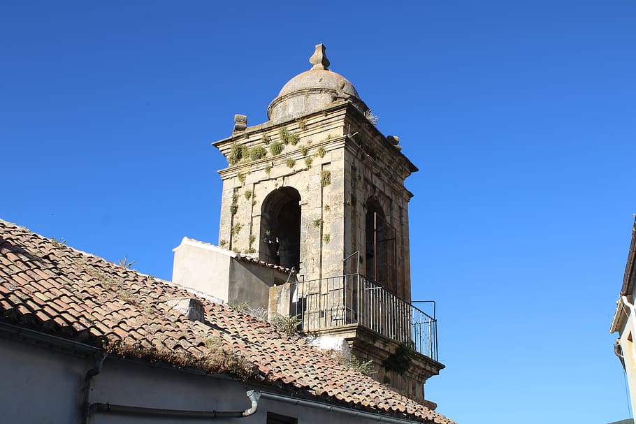 bell tower, tower, martos, jaen, andalusia, spain, architecture, church, sky, historically
