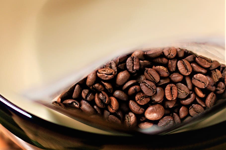 biji kopi, kopi, kacang, kafe, espresso, panggang, coklat, minuman, gelap, ...