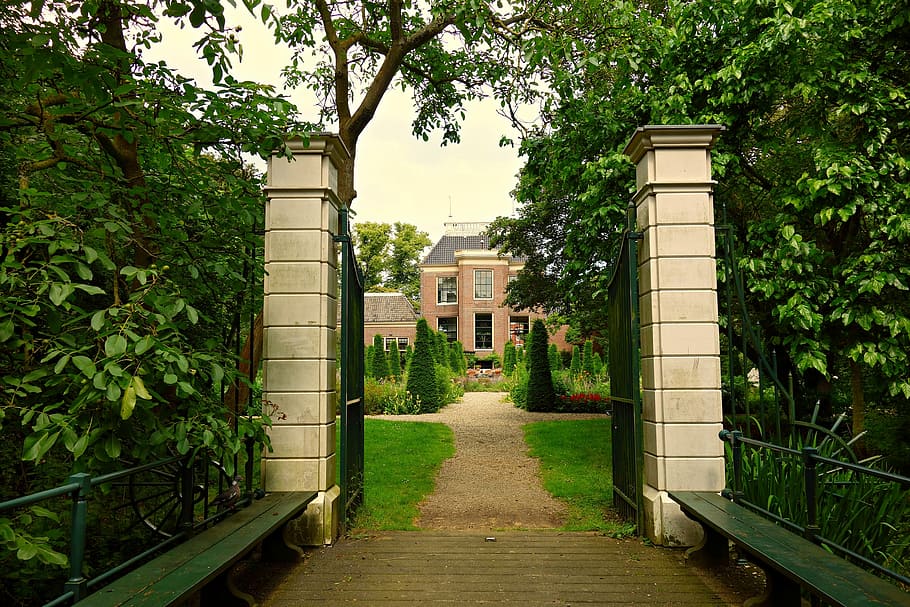 Manor, Estate, Mansion, 17Th Century, manor, estate, residence, historic, architecture, facade, park