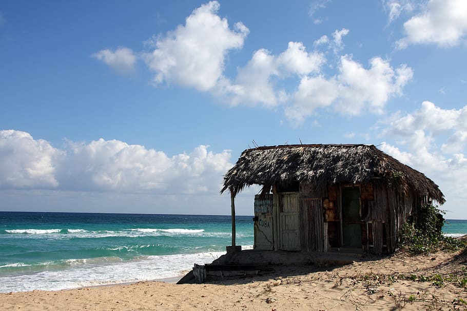 cuba, holiday, caribbean, beach, lost, sea, romantic, sky, water, land