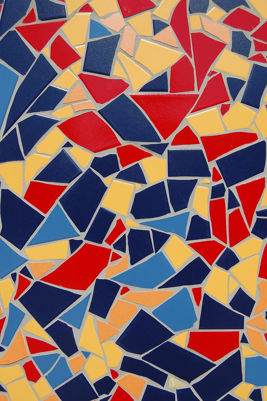 multicolored, ceramic, tile ground, pattern, tile, wall, background, decorative, blue, design