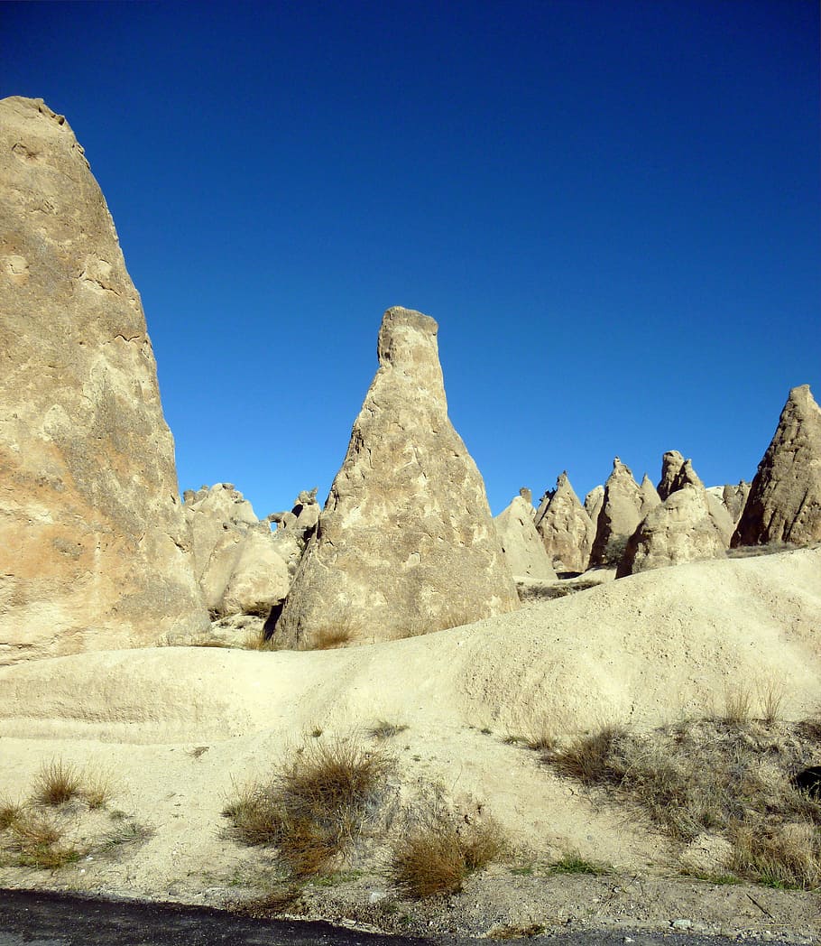Cappadocia, Turkey, Anatolia, Tufa, cappadocia, turkey, landscape, tuff rock formation, rock formations, rock formation, rock - object