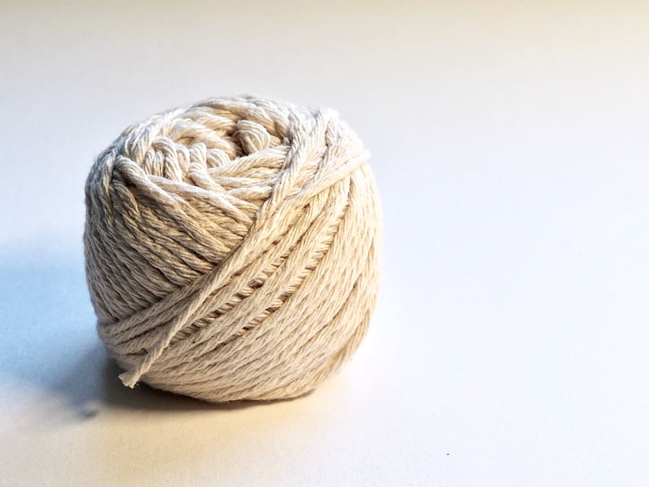 ball, string, crafts, white background, wallpaper, hobby, tie, wool, ball of wool, material