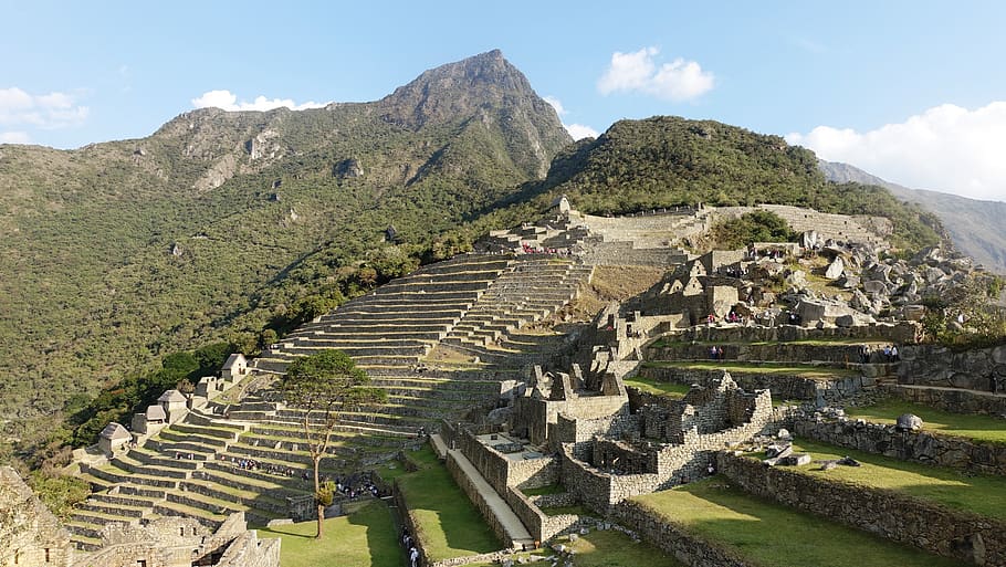 Peru, cusco, machu picchu, kuno, benteng, Gunung machu picchu, pemandangan, Wisata, perjalanan, sejarah