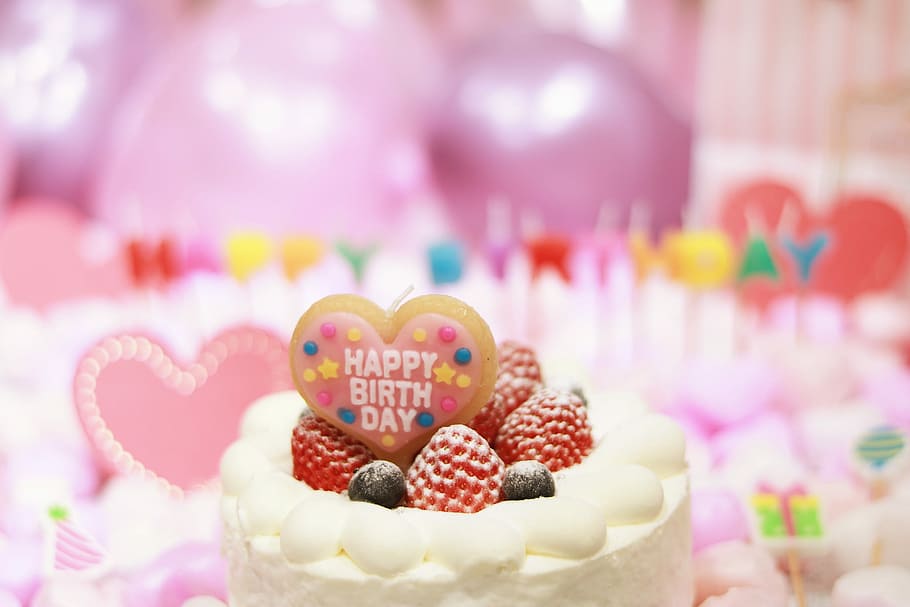 selective, birth day cake, Happy, Birth Day, cake, dessert, sweet Food, cupcake, food, icing