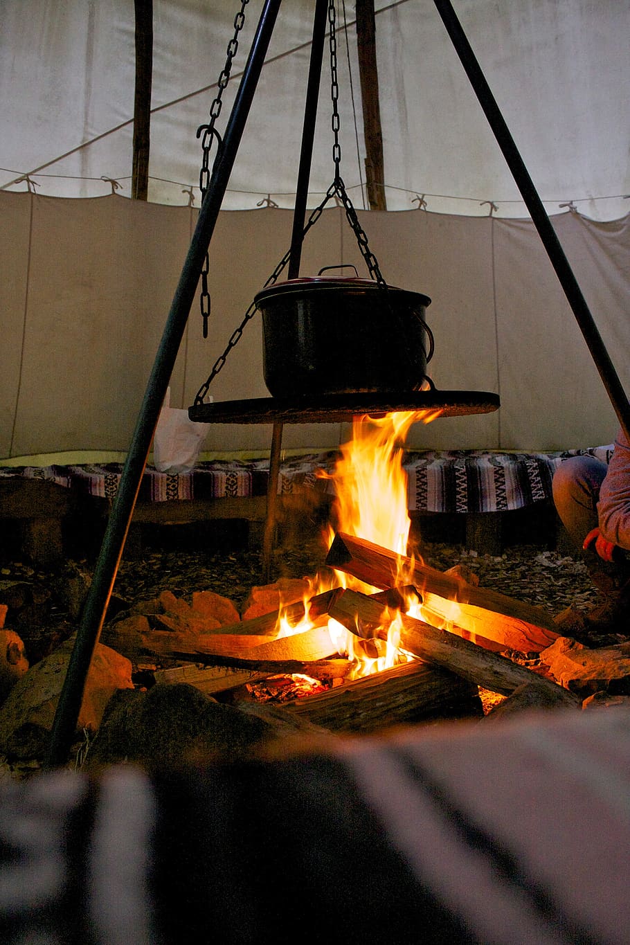 campfire, tent, camping, adventure, outdoor, make fire, heat, stock, burning, fire