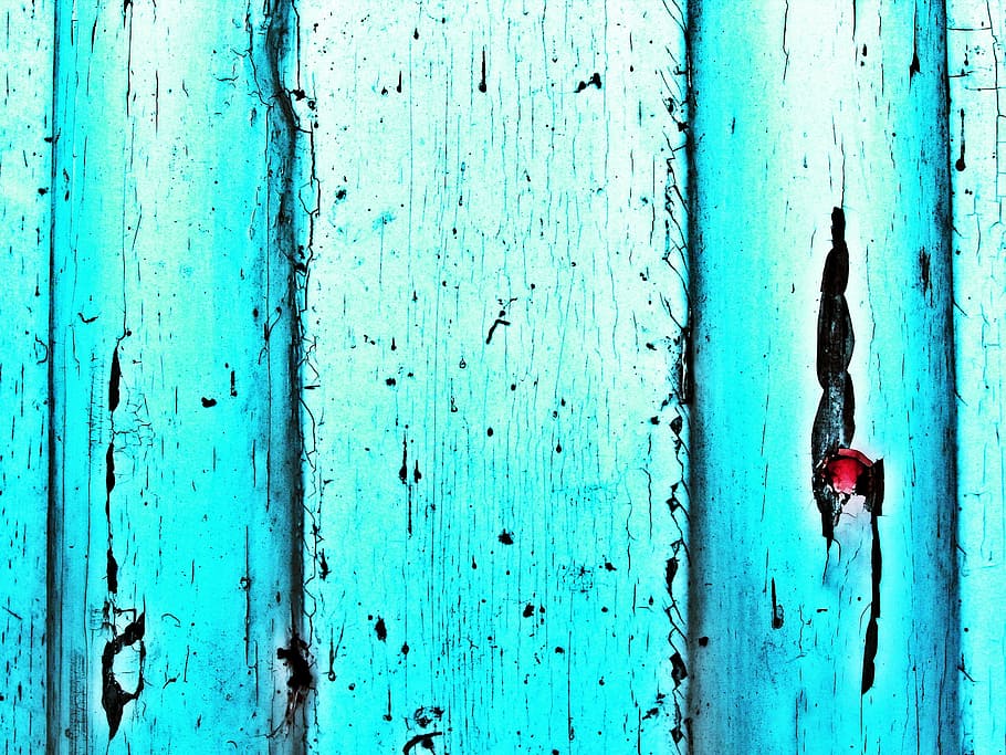 pintu, pirus, biru, latar belakang, struktur, kayu, tekstur, putih, pola, tutup