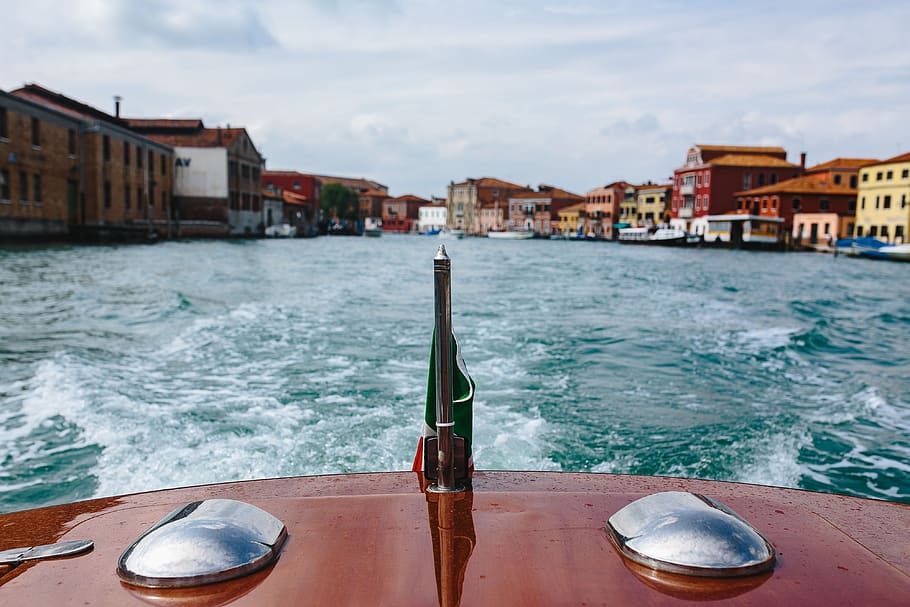 air, perahu, perjalanan, permukaan air, berperahu, Laut Tengah, perahu motor, cara, Pulau, Murano