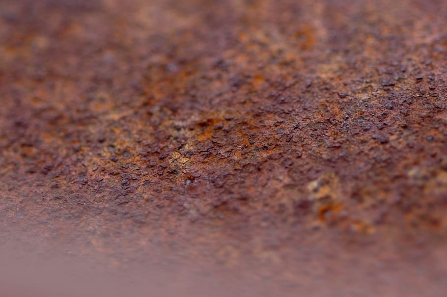 Brown, Stainless, Structure, red, eaten on, rauh, close-up, full frame, backgrounds, textured