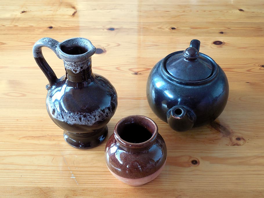 vase, pot, decor, flower vase, decoration, teapot, deco, table, decorative, still life