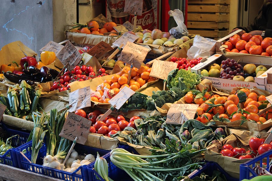 Mercado Verduras Comida Saludable Fresco Colorido Verde Stand Alimentos Alimentos Y Bebidas Pxfuel